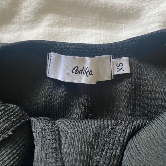 Ribbed Body-con Empire Midi Dress (XS) - Adika - Night Out! - Picture 4 of 4